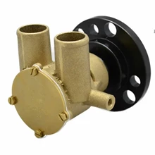 NEW SEA RAW WATER PUMP 454 for VOLVO 3860703 JABSCO 50410-1201 F6B-9 impeller crank