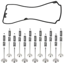 Cylinder Head Intake Exhaust Valve Kit for Seadoo GTX 155 215 230 260 300 4-Tec