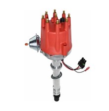 Pro Series R2R Distributor for Chevrolet GM 283 327 350 383 396 454 SBC BBC Red