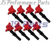 MSD Ignition Coil 82438 Blaster Red Coil Pack Points (Socket) for Ford