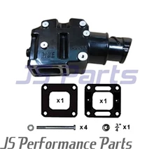MerCruiser 4 V6 V8 Aluminum Marine Exhaust Riser Elbow 44354 807988 HGE 4354-A