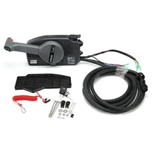 Outboard Remote Control +10 Pin Cable For Yamaha 703-48207-21 703-48207-11