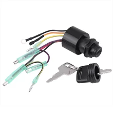 Mercury Ignition Key Switch 6 Wire for 87-17009A5 Outboard Sierra MP41070-2