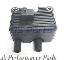 Dyna Dynatek CDI Ignition Coil Dual Output Red Dragbike 1.5 ohm HY DC2-1