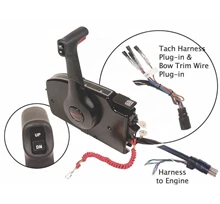 Mercury New Side Mount Remote Control 881170A15 Trim & Tilt, 15ft, 8 Pin