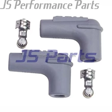 MSD 3311 Spark Plug Wire Plug Boots & Terminals 90 Degree 2-Pack