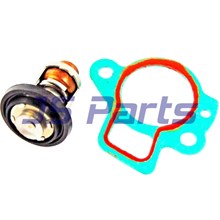 For YAMAHA OUTBOARD 60 70 HP THERMOSTAT & GASKET 6H3-12411-11 50C 122F