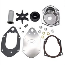 For Mercury 4-Stroke 75 80 90 100 HP Motor Water Pump Impeller Kit 46-817275Q05 46-817275A5, 46-817275Q05, 46-43024A7