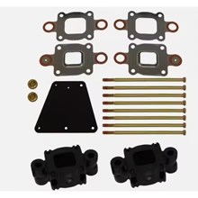 Exhaust Riser Kit 3 inch For Mercruiser 4.3L 5.0L 5.7L 6.2L 864929A3 864929A1