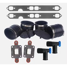 4inch Dry Joint Exhaust Bellows Kit For MerCruiser GM V8 807166A1 27-864549A02
